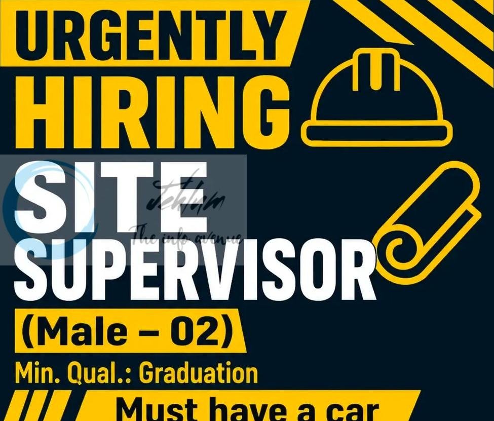 Infinia Imports Pvt Ltd Srinagar Site Supervisor employment opportunities 2026