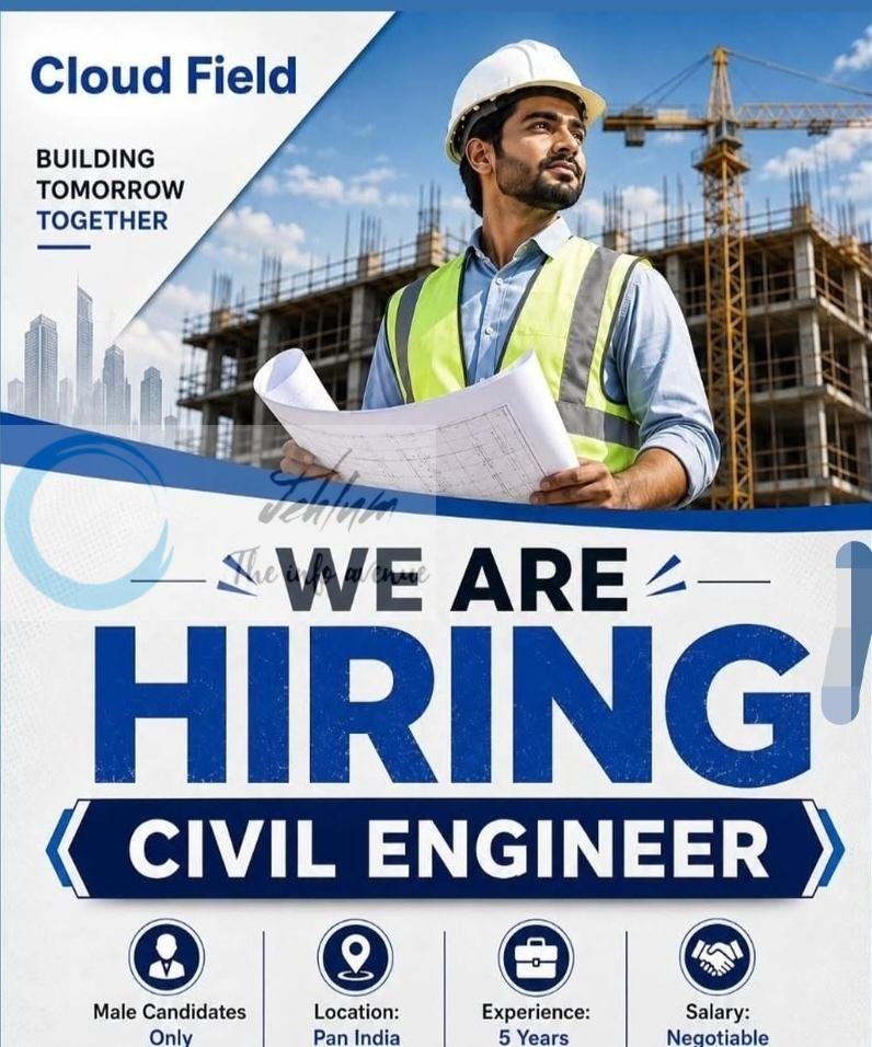 Cloud Field Srinagar Civil Engineer Jobs Openings 2026
