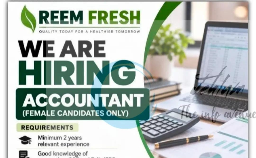 Reem Fresh srinagar Accountant job opportunities 2026