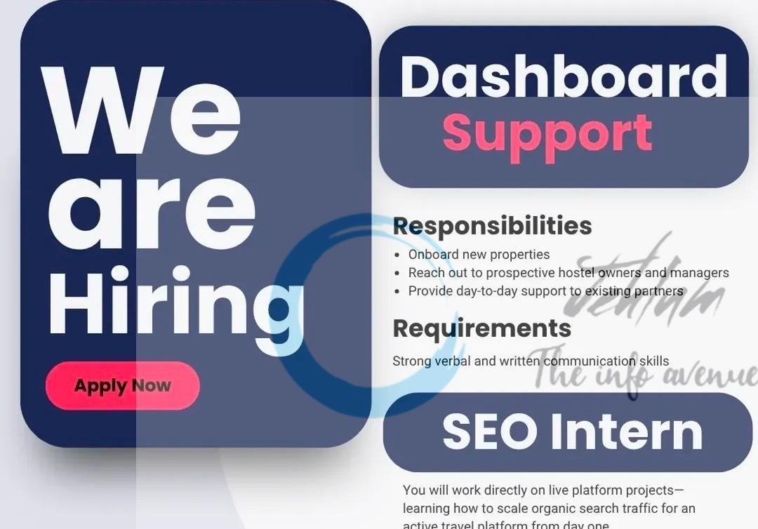 Hostelbird Srinagar SEO Internship opportunities 2026