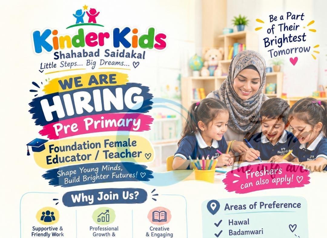 Kinder Kids Srinagar Teaching opportunity 2026