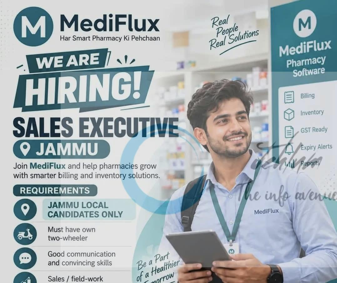 MediFlux Pharmacy Software Jammu Sales opportunities 2026