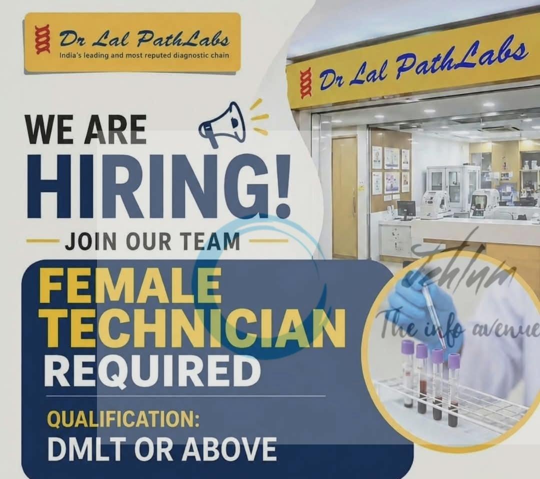 Dr Lal PathLabs LPL Srinagar staff opportunities 2026