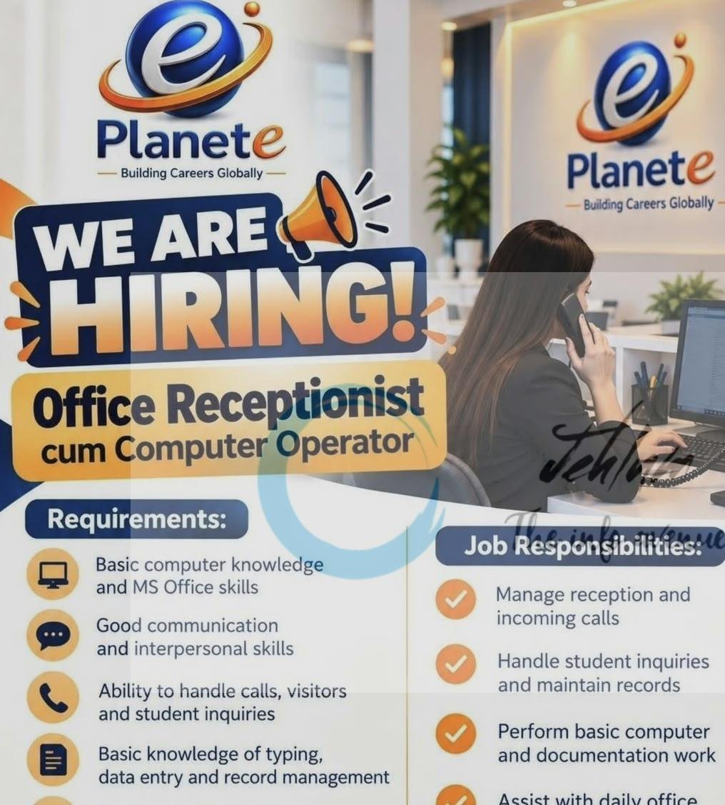 Planete Srinagar staff opportunities 2026