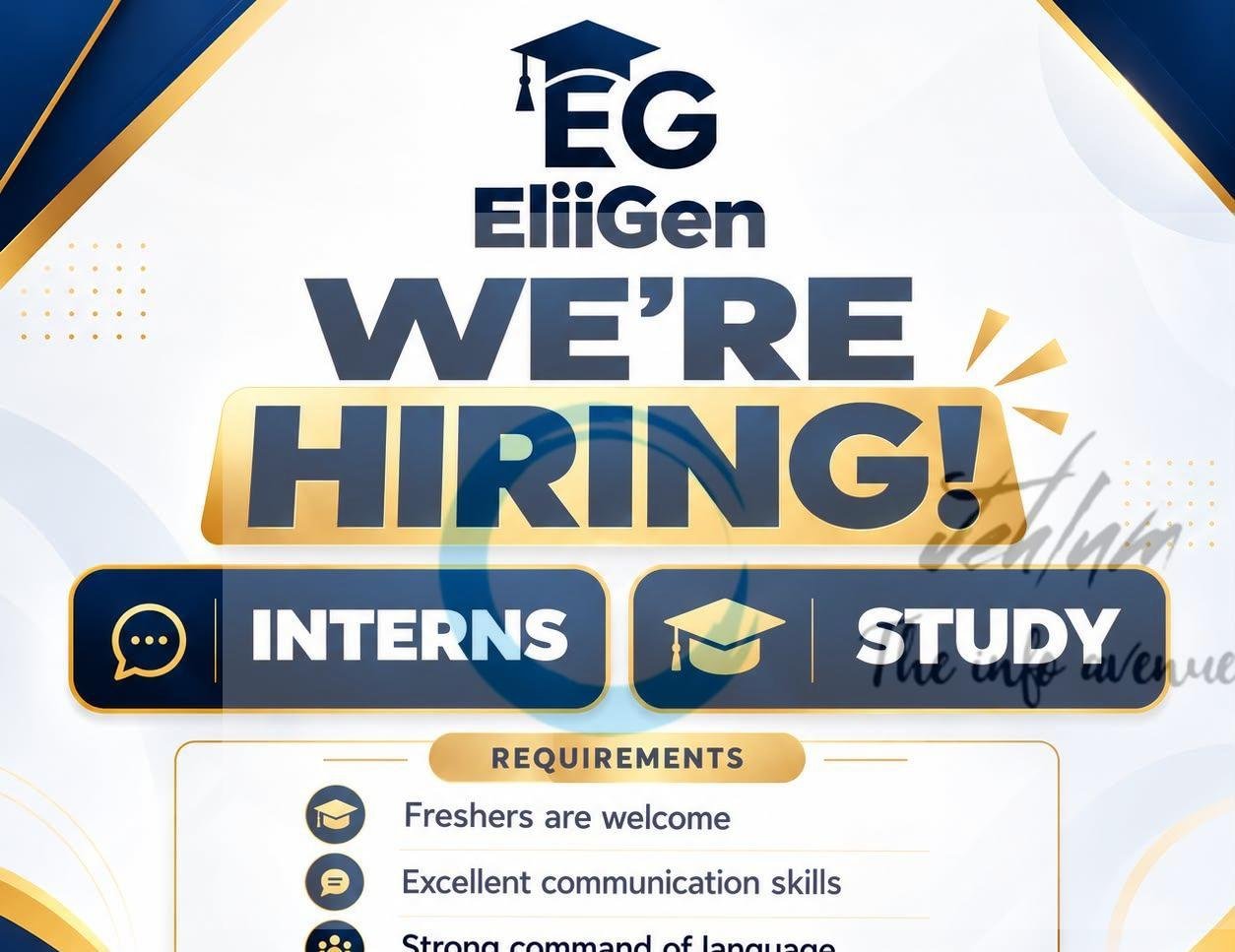 EliiGen Study Spring Field School srinagar Interns opportunities 2026
