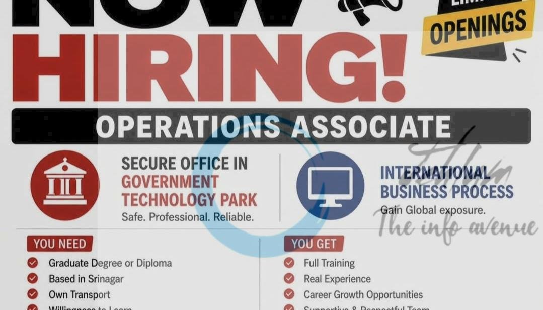 HireHippo Srinagar Operations Associate opportunities 2026
