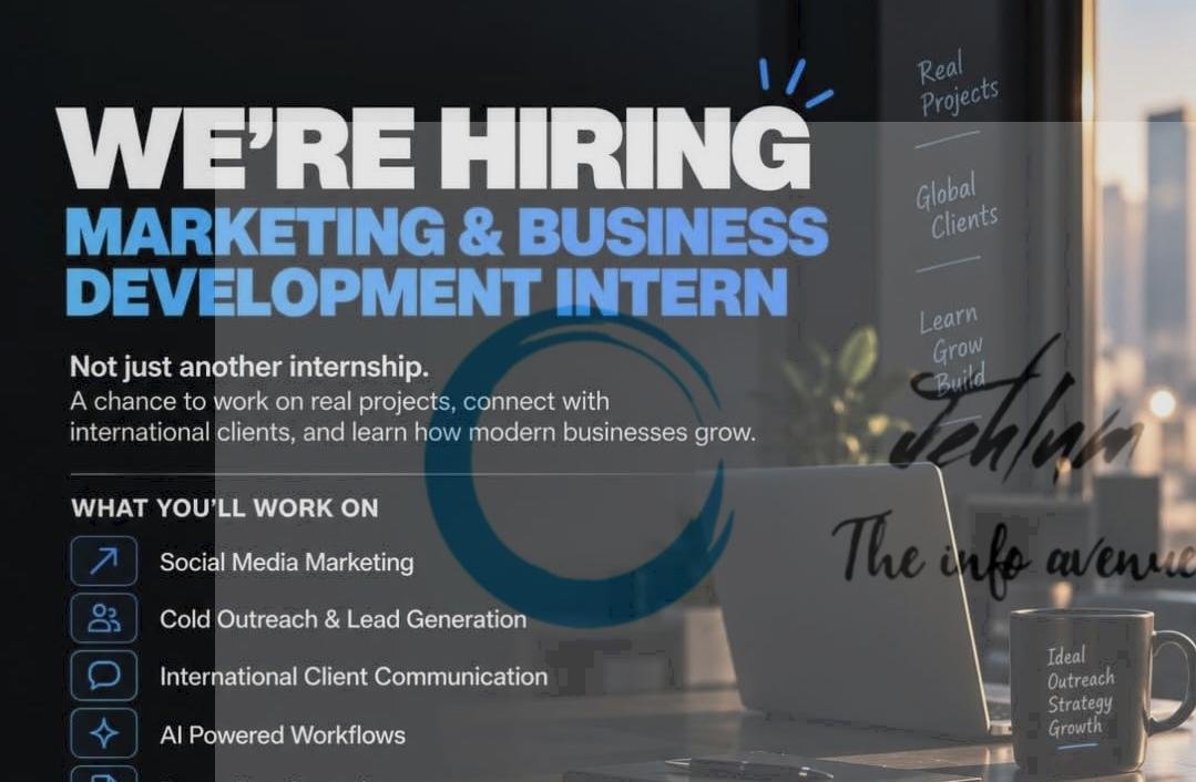 Sevens Labs Srinagar Marketing Business Development Intern opportunities 2026
